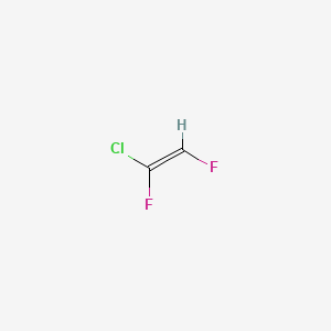 molecular formula C2HClF2 B3067086 (E)-1-氯-1,2-二氟乙烯 CAS No. 2837-86-7