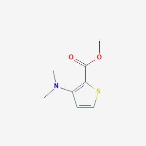 molecular formula C8H11NO2S B3067097 Methyl 3-(dimethylamino)thiophene-2-carboxylate CAS No. 306935-09-1