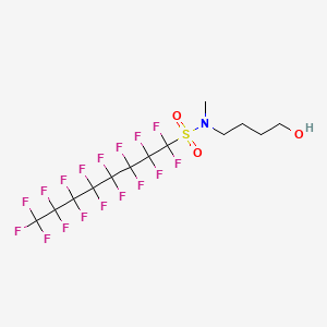 1-Octanesulfonamide, 1,1,2,2,3,3,4,4,5,5,6,6,7,7,8,8,8-heptadecafluoro-N-(4-hydroxybutyl)-N-methyl-