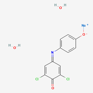 molecular formula C12H10Cl2NNaO4 B3067601 2,6-二氯靛酚钠盐二水合物 CAS No. 1266615-56-8