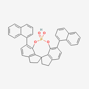 12-Hydroxy-1,10-dinaphthalen-1-yl-4,5,6,7-tetrahydroiindeno[7,1-de:1',7'-fg][1,3,2]dioxaphosphocine 12-oxide