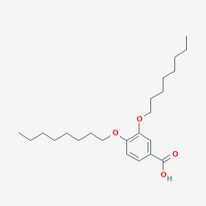 3,4-Bis(octyloxy)benzoic acid