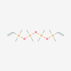 molecular formula C12H30O3Si4 B3067676 1,1,3,3,5,5,7,7-八甲基-1,7-二乙烯基四硅氧烷 CAS No. 13315-13-4