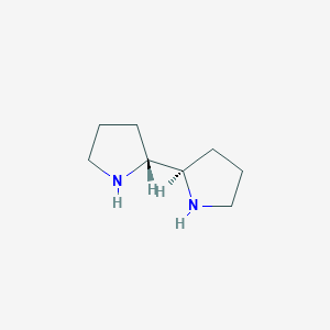 molecular formula C8H16N2 B3067709 (2r,2'r)-2,2'-Bipyrrolidine CAS No. 137037-20-8