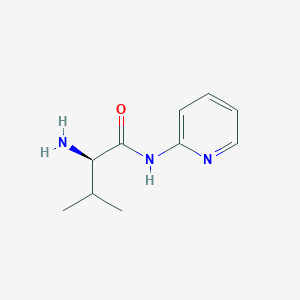 (2R)-2-Amino-3-methyl-N-2-pyridinylbutanamide