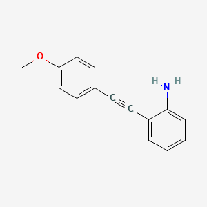 2-((4-Methoxyphenyl)ethynyl)aniline