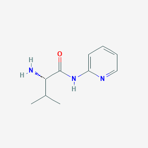 (2S)-2-Amino-3-methyl-N-2-pyridinylbutanamide