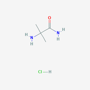 molecular formula C4H11ClN2O B3067839 2-Amino-2-methylpropanamide hydrochloride CAS No. 17704-74-4