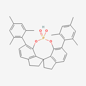 (11AS)-12-hydroxy-1,10-dimesityl-4,5,6,7-tetrahydrodiindeno[7,1-de:1',7'-fg][1,3,2]dioxaphosphocine 12-oxide