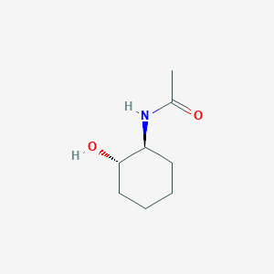 molecular formula C8H15NO2 B3067903 N-[(1S,2S)-2-Hydroxycyclohexyl]acetamide CAS No. 190848-36-3