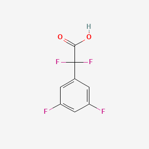 molecular formula C8H4F4O2 B3067980 2-(3,5-二氟苯基)-2,2-二氟乙酸 CAS No. 208259-48-7