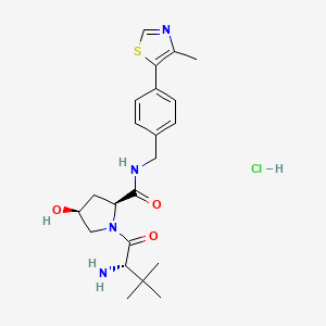 molecular formula C22H31ClN4O3S B3067990 (S,S,S)-AHPC (hydrochloride) CAS No. 2115897-23-7