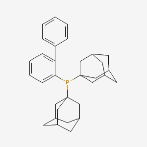 molecular formula C32H39P B3068049 2-[双(1-金刚烷基)膦基]联苯 CAS No. 224311-55-1