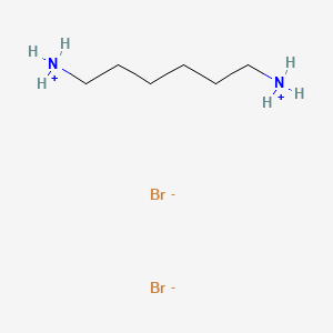 molecular formula C6H17BrN2 B3068109 Hexamethylenediammonium dibromide CAS No. 24731-81-5