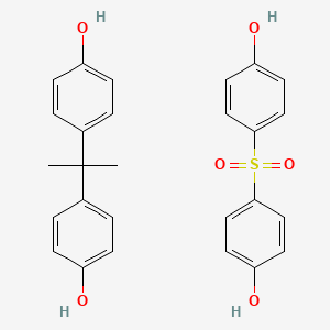 molecular formula C27H26O6S B3068125 Polysulfone CAS No. 25135-51-7