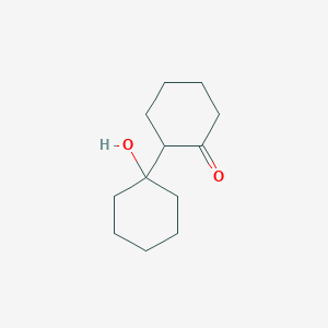 molecular formula C12H20O2 B3068154 2-(1-羟基环己基)环己烷-1-酮 CAS No. 28746-99-8