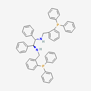 molecular formula C52H46N2P2 B3068159 (1S,2S)-N,N'-双[2-(二苯基膦)苄基]-1,2-二苯乙二胺 CAS No. 287485-86-3