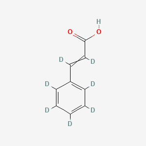 2,3-Dideuterio-3-(2,3,4,5,6-pentadeuteriophenyl)prop-2-enoic acid