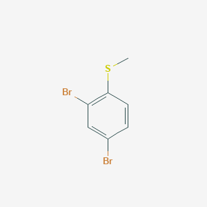 molecular formula C7H6Br2S B3068253 2,4-Dibromothioanisole CAS No. 345635-35-0