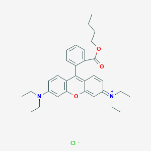 molecular formula C32H39ClN2O3 B3068281 Butylrhodamin CAS No. 3571-37-7