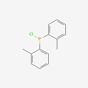 molecular formula C14H14ClP B3068298 Di-o-tolylchlorophosphine CAS No. 36042-94-1