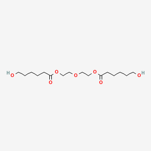 molecular formula C16H30O7 B3068312 Polycaprolactone diol CAS No. 36890-68-3