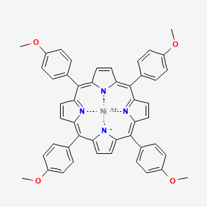 molecular formula C48H36N4NiO4 B3068335 四甲氧基苯基卟啉镍(II) CAS No. 39828-57-4