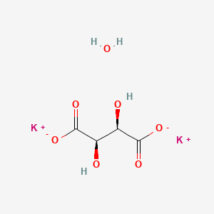 Potassium tartrate hemihydrate