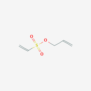 molecular formula C5H8O3S B3068716 烯丙基乙烯磺酸盐 CAS No. 7459-72-5