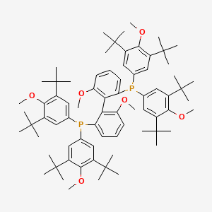 (S)-(+)-2,2'-Bis[di(3,5-di-t-butyl-4-methoxyphenyl)phosphino]-6,6'-dimethoxy-1,1'-biphenyl