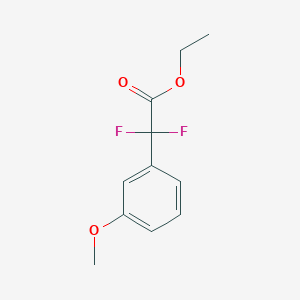 Ethyl difluoro(3-methoxyphenyl)acetate