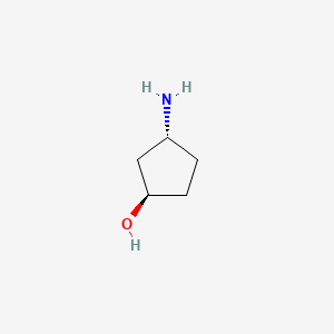 molecular formula C5H11NO B3068998 (1R,3R)-3-氨基环戊醇 CAS No. 946826-74-0