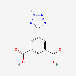 molecular formula C9H6N4O4 B3069037 5-(1H-四唑-5-基)邻苯二甲酸 CAS No. 1010116-95-6