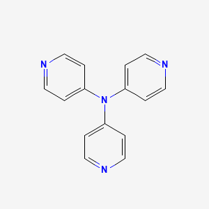 molecular formula C15H12N4 B3069162 三(吡啶-4-基)胺 CAS No. 153467-50-6