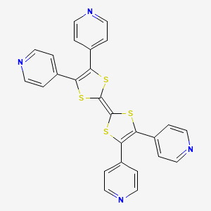 4,4',5,5'-Tetra(pyridin-4-yl)-2,2'-bi(1,3-dithiolylidene)