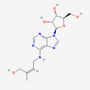 molecular formula C15H21N5O5 B3069172 cis-Zeatin riboside CAS No. 15896-46-5