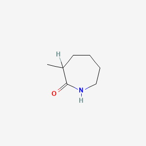 molecular formula C7H13NO B3069211 2H-氮杂菲-2-酮，六氢-3-甲基- CAS No. 2073-32-7