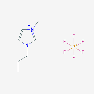 molecular formula C7H13F6N2P B3069229 1-Methyl-3-propylimidazolium hexafluorophosphate CAS No. 216300-12-8