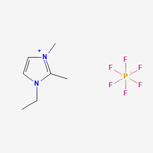 molecular formula C7H13F6N2P B3069257 六氟磷酸1-乙基-2,3-二甲基咪唑鎓 CAS No. 292140-86-4