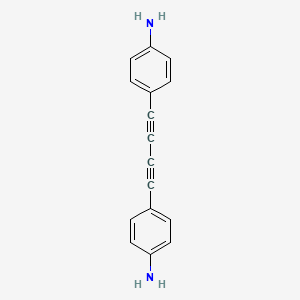 molecular formula C16H12N2 B3069270 1,4-Bis(4-aminophenyl)-1,3-butadiyne CAS No. 30405-78-8