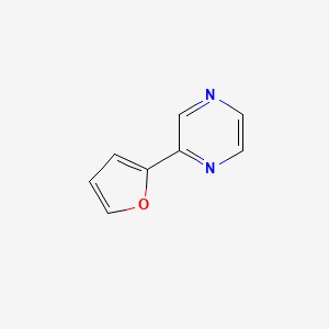 molecular formula C8H6N2O B3069278 2-(Furan-2-yl)pyrazine CAS No. 32736-95-1