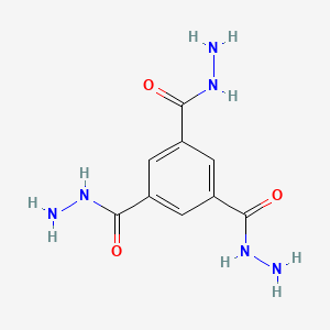 molecular formula C9H12N6O3 B3069294 Benzene-1,3,5-tricarbohydrazide CAS No. 36997-31-6