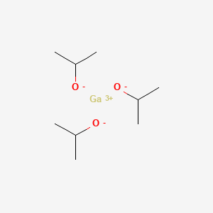 molecular formula C9H21GaO3 B3069342 异丙氧基镓(III) CAS No. 4452-61-3