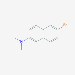 molecular formula C12H12BrN B3069347 6-溴-N,N-二甲基萘-2-胺 CAS No. 5043-03-8