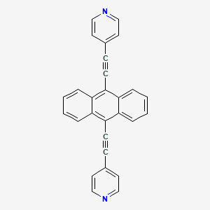 9,10-Bis(4-pyridylethynyl)anthracene