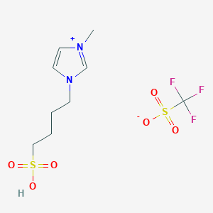 1-(4-Sulfobutyl)-3-methylimidazolium trifluoromethanesulfonate