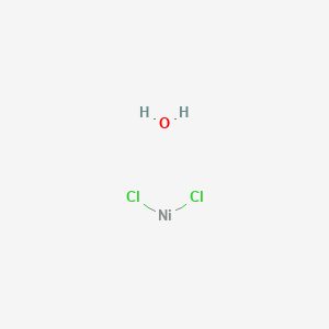 molecular formula Cl2H2NiO B3069425 Nickel(II) chloride hydrate CAS No. 69098-15-3