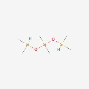 molecular formula C6H20O2Si3 B3069430 双(二甲基甲硅烷氧基)-二甲基甲硅烷 CAS No. 70900-21-9