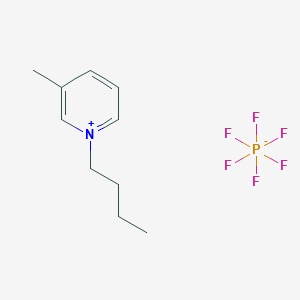 molecular formula C10H16F6NP B3069479 1-丁基-3-甲基吡啶六氟磷酸盐 CAS No. 845835-03-2