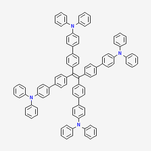 molecular formula C98H72N4 B3069570 4',4''',4''''',4'''''''-(Ethene-1,1,2,2-tetrayl)tetrakis(N,N-diphenyl-[1,1'-biphenyl]-4-amine) CAS No. 1416786-56-5